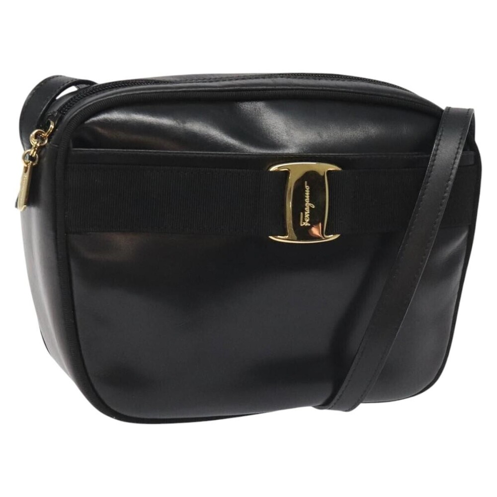 Salvatore Ferragamo Vara Bow camera Leather